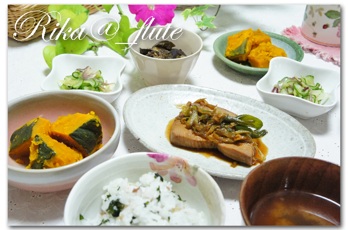サメの煮付け 母の作ってくれた和な晩ご飯 Rika Flute Cooking