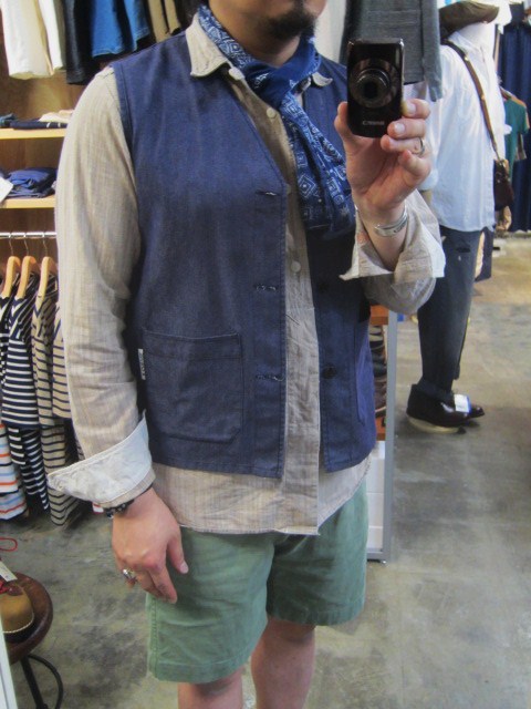 上質な柿渋WORK SHIRTS は・・・こう着る!★? By SUNNY_d0152280_0134891.jpg