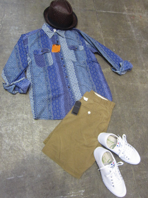 長袖とのSET UP!で ・・・ CORDUROY SHORTS By SUNNY_d0152280_0521977.jpg