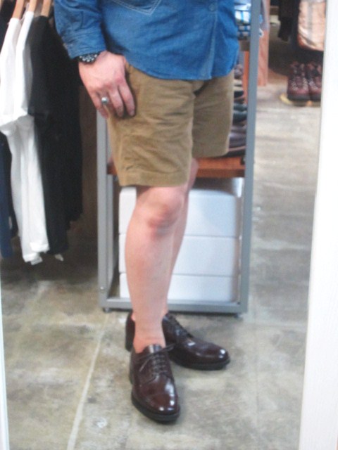 長袖とのSET UP!で ・・・ CORDUROY SHORTS By SUNNY_d0152280_122279.jpg
