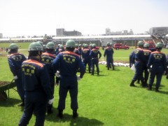 板橋区合同総合水防訓練参加!!_c0223192_22164961.jpg
