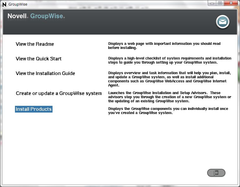 GroupWise 6.5 -> GroupWise2012 への update　- 1_a0056607_1724758.jpg