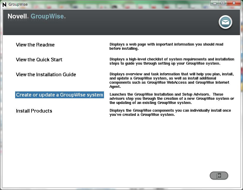 GroupWise 6.5 -> GroupWise2012 への update　- 1_a0056607_17345380.jpg