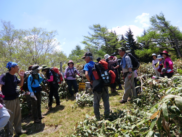 みのハイキングクラブ山行　兀岳　1,636.2M に登る　ＰＡＲＴ　２_d0170615_1761867.jpg