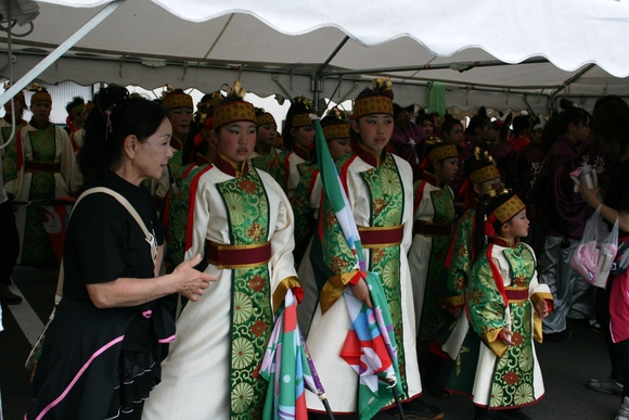 常陸国YOSAKOI祭り2012　19日学生大会\"舞まいKid\'s\"編_e0127743_21293784.jpg