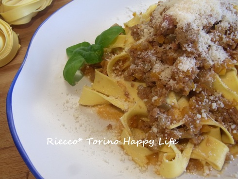 本場イタリア料理のミートソース \"ラグーボロニェーゼ\" ☆ Ragu\' alla bolognese & Bologna_b0246303_22574581.jpg