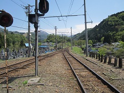 立山のふもとにある、富山市小見の有峰口駅_a0243562_16192164.jpg