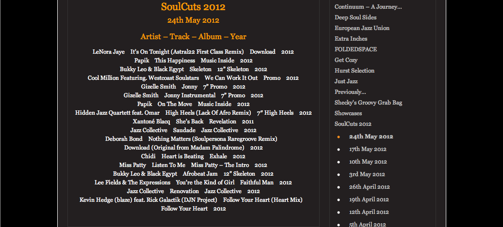 海外サイト\"SoulCuts 2012\"のプレイリストに\"RENOVATION\"と\"SAUDADE\"が取り上げられています！_a0095028_16561497.png