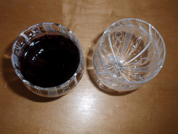 アキノヨーコ ガラス展 - 1_b0132442_1610577.jpg