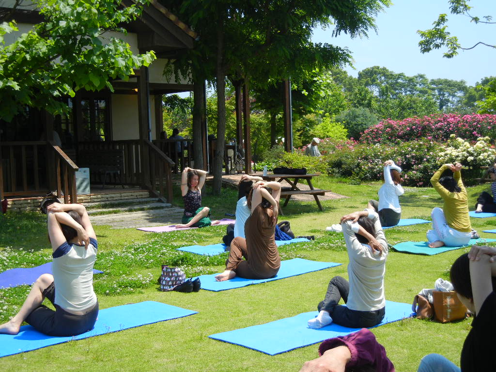 大神ファームでYoga & Pilates_f0201170_18222033.jpg