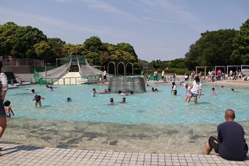 昭和記念公園 水あそび広場 Chako Cafe