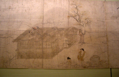 北野天神縁起絵巻　＠東京国立博物館本館_b0044404_1418463.jpg