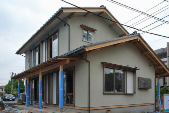 足場がとれた日_b0024611_17165139.jpg