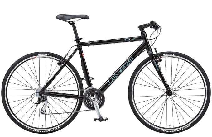 ルイガノクロスバイク TR Lite R 各部に上級コンポ