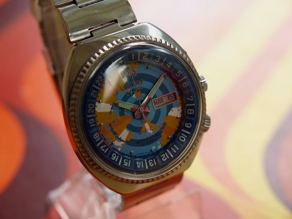 ORIENT WORLD DIVER \"MAP DIAL\"_e0199937_11475736.jpg