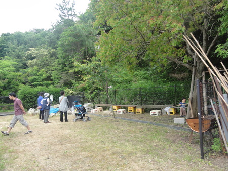 うみべの森を育てる会「ささゆりまつり第２日目」　in　うみべの森_c0108460_0442963.jpg