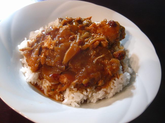 朝カレー　（手羽先）_b0007571_101392.jpg