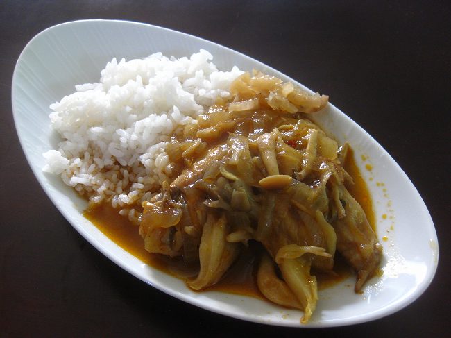 朝カレー　（手羽先）_b0007571_945098.jpg