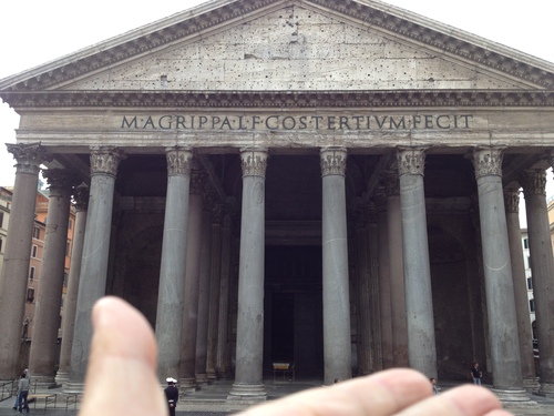 イタリア紀行 quindici ローマを走る。_a0194908_9514141.jpg