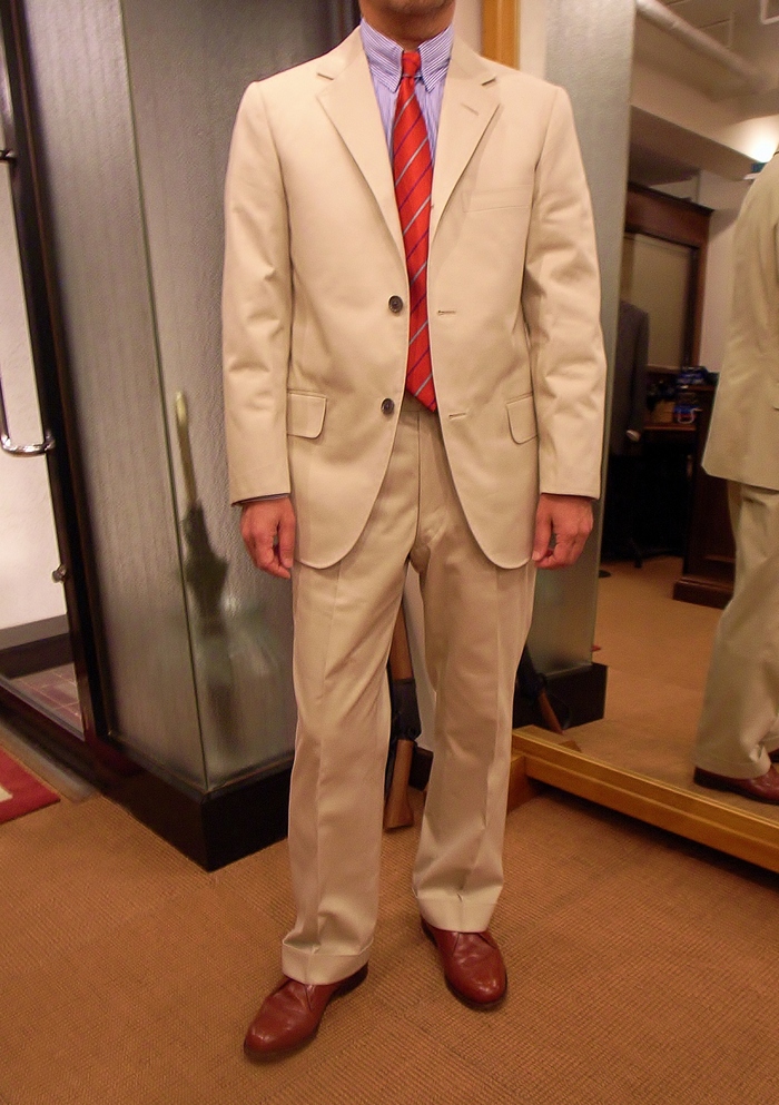 cotton suck suit : Tailor Caid Days