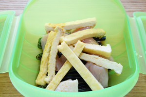わらびと鶏むね肉の煮付け_c0103827_0164841.jpg
