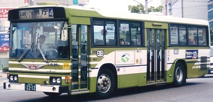 広島電鉄　日野K-RU225AA／K-RT225AA +日野車体_e0030537_1462434.jpg