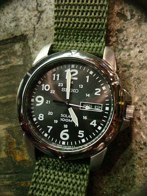 NEW : SEIKO [SOLAR] "逆輸入" [DIVER'S] & [MILITARY] WATCH !! : HOME TOWN STORE  River Side
