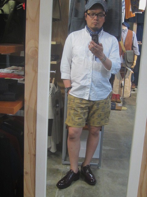 FRANKLIN MARSHALL ・・・ PRINT SHORT PANTS (MITCH)_d0152280_2232633.jpg