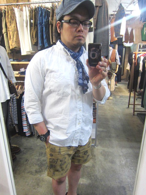 FRANKLIN MARSHALL ・・・ PRINT SHORT PANTS (MITCH)_d0152280_2242738.jpg