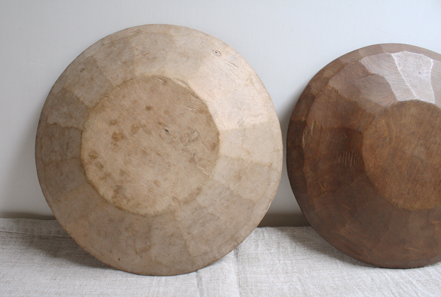 古道具　繭皿　枯れた木皿　② 古道具 繭皿 木皿 枯れた皿