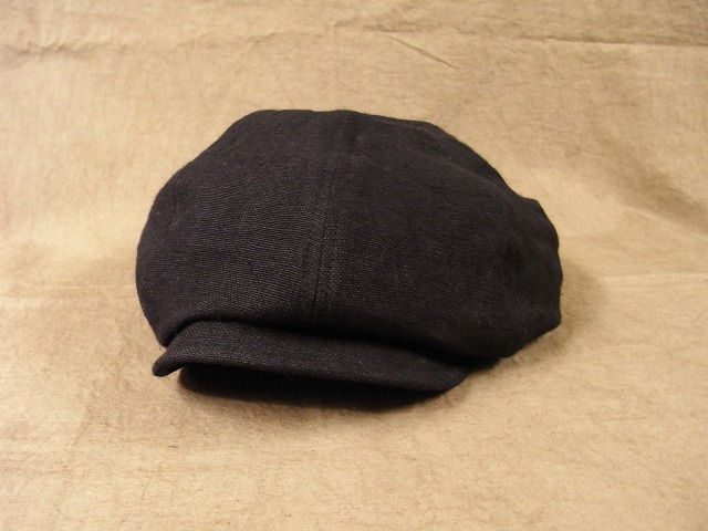 newsboy heavylinen cap_f0049745_16422320.jpg