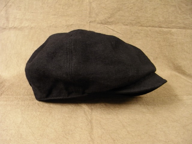 newsboy heavylinen cap_f0049745_16425339.jpg