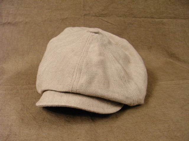 newsboy heavylinen cap_f0049745_16435798.jpg