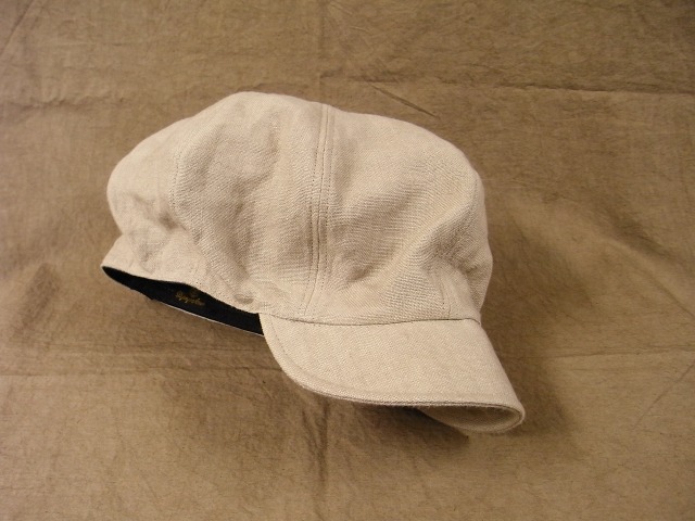 newsboy heavylinen cap_f0049745_16441856.jpg