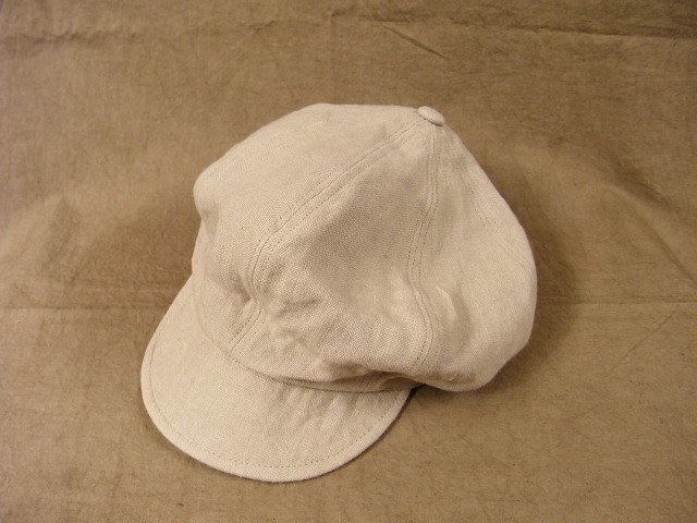 newsboy heavylinen cap_f0049745_16443015.jpg