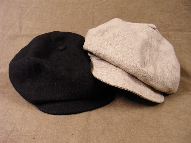 newsboy heavylinen cap_f0049745_17164333.jpg