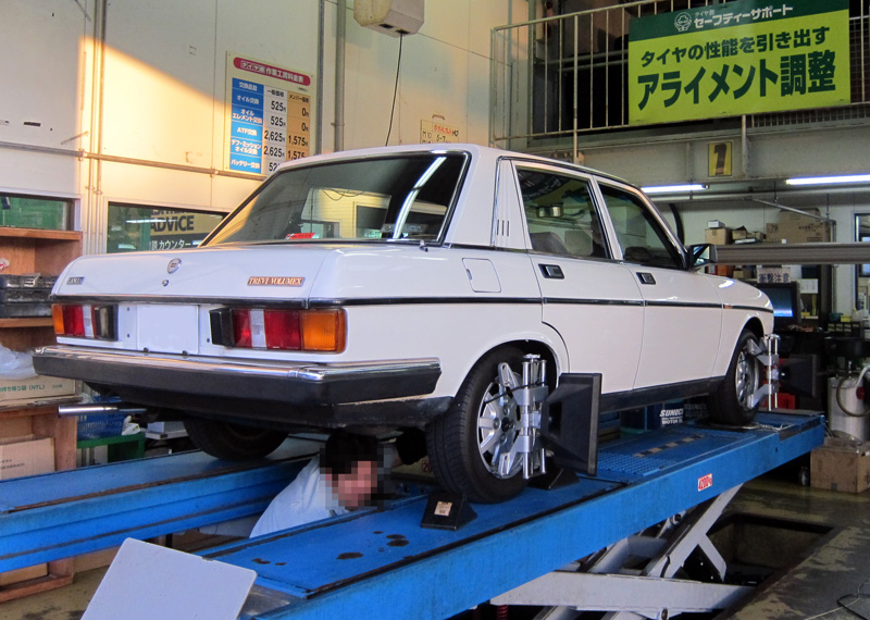 4輪トータル・アライメント調整を行いました!_d0141173_23225663.jpg