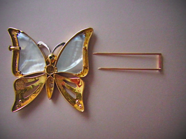 ブローチ、やっと完成しました！！！ : STUDIO MARIPOSA あを