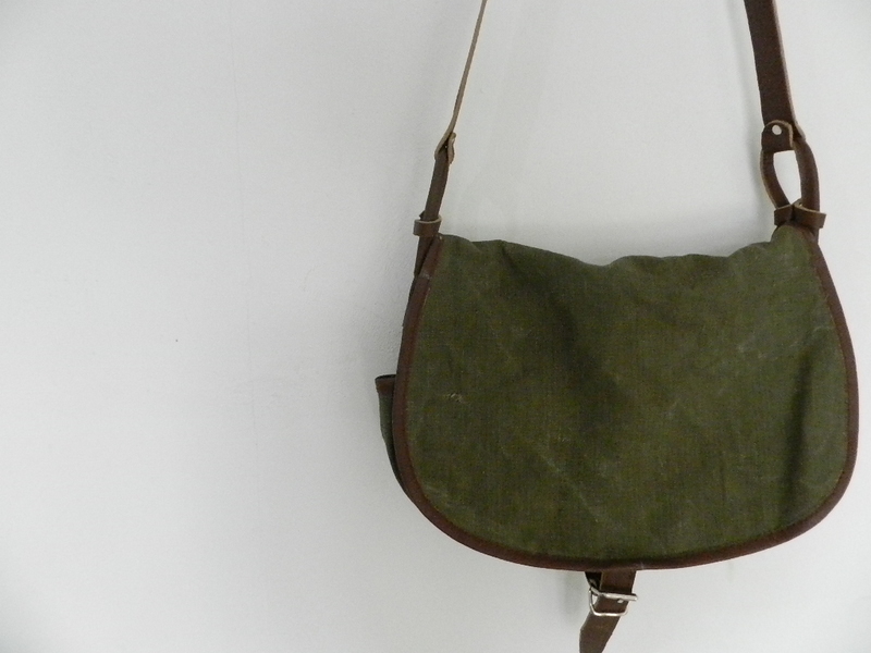 SQUAT original reproduction hunting bag with vintage linen_f0226051_12154681.jpg