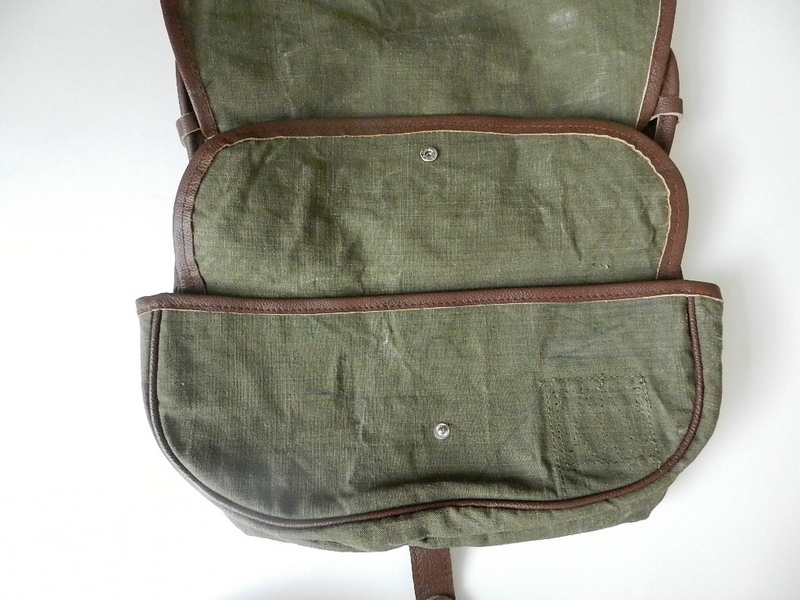 SQUAT original reproduction hunting bag with vintage linen_f0226051_12164363.jpg