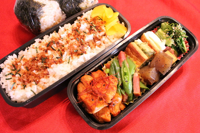 パパの通勤弁当　～鶏照り焼き＆副菜色々弁当～_d0207283_11594697.jpg