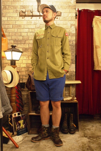 Used \"シャンブレー & BOYSCOUT シャツ\"ご紹介_f0191324_10143330.jpg