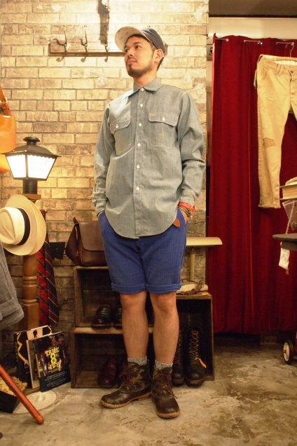 Used \"シャンブレー & BOYSCOUT シャツ\"ご紹介_f0191324_10145389.jpg