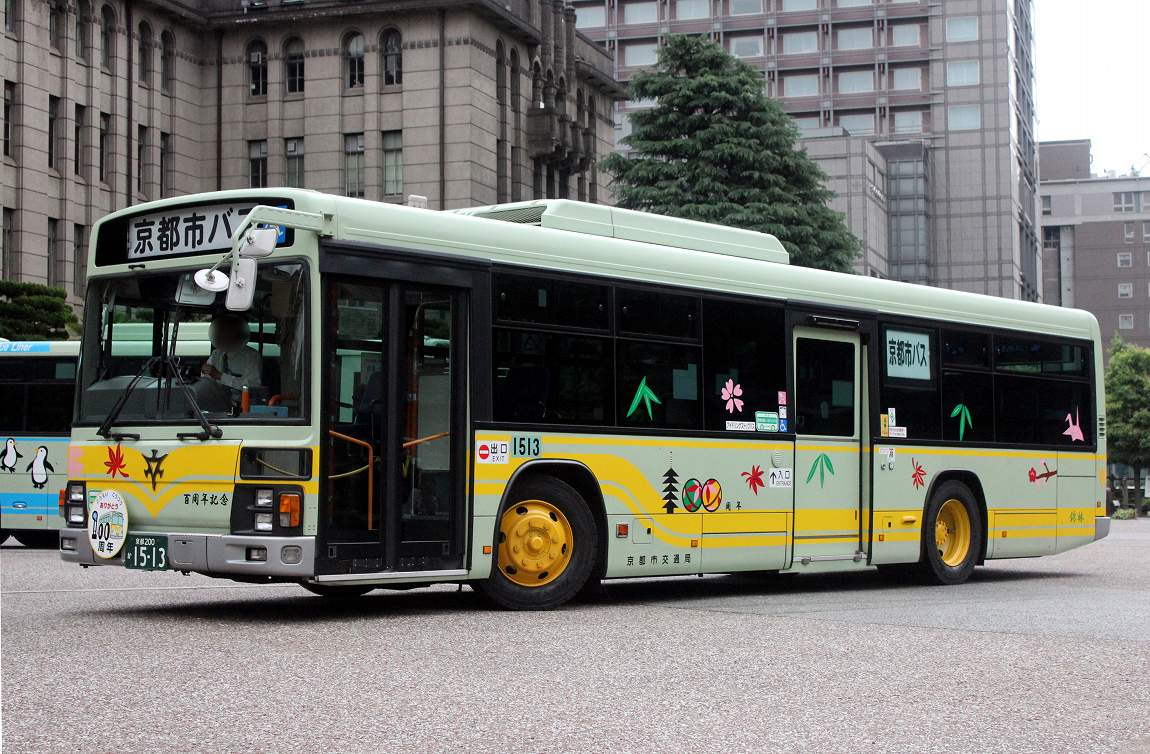 京都市交通局（京都市バス）　100円循環バス マグネットヘッドマーク 京都市交通局（京都市バス） 100円循環バス マグネットヘッド