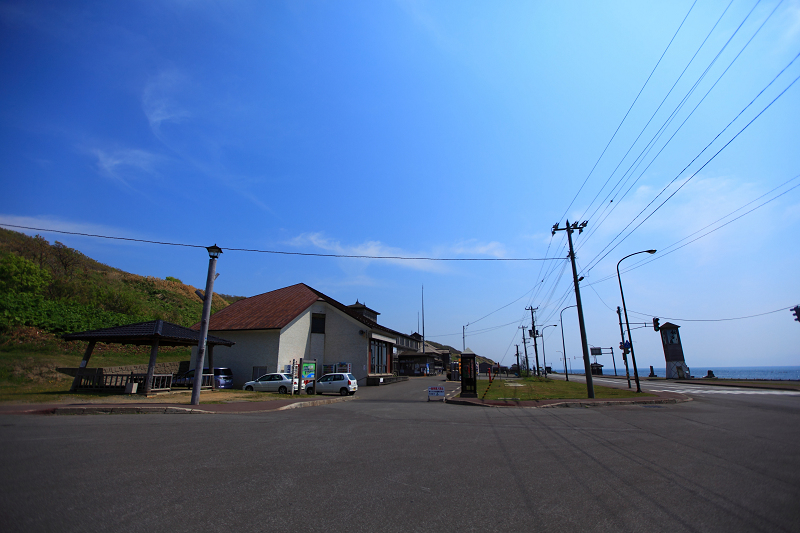 留萌　小平　道の駅　平日か　ほとんど人影なし_a0160581_12531545.jpg