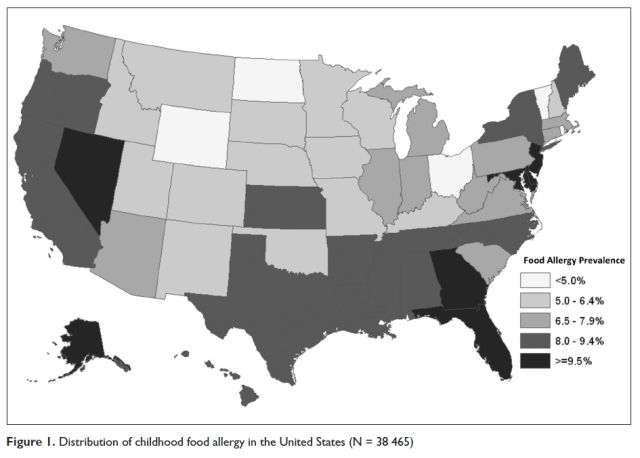 アメリカ国内における食物アレルギー分布調査論文_c0025115_23402485.jpg