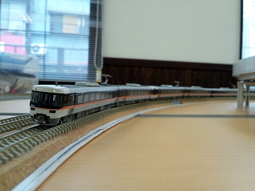 大半径カーブレール 緩やカーブ を作る その1 Scenery With Train 列車のある風景