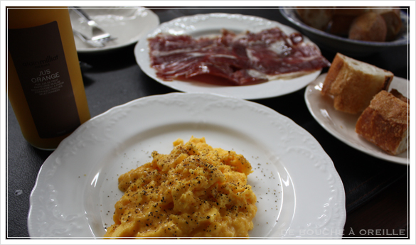 Le petit-déjeuner 〜とある休日の朝食〜_d0184921_14211355.jpg