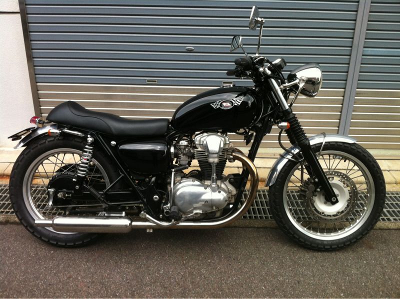 早い者勝ち！最終値下！W650 ツインサスペンション265mm  ガレージT＆F Kawasaki Z750Twin 1976 Code name 