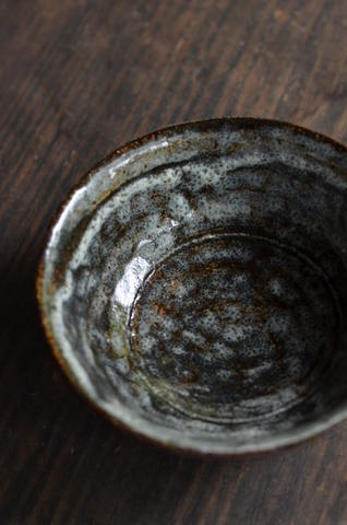 値下中】高仲健一 作 『粉引祭器』木箱付 李朝 茶碗 高仲